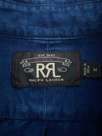 Image 9 of RRL INDIGO OXFORD WORK-SHIRT
