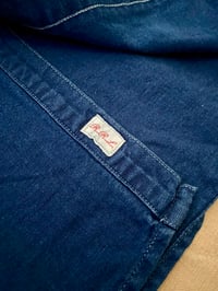 Image 7 of RRL INDIGO OXFORD WORK-SHIRT