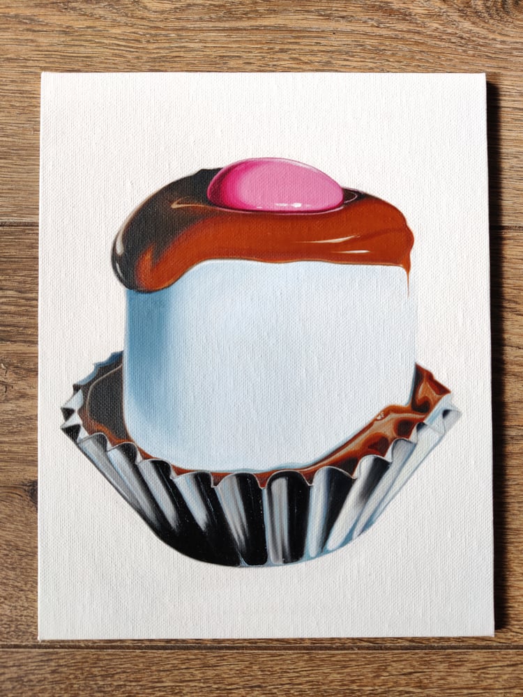 Image of 'Top Hat' Medium oil painting