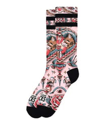 Image 1 of Calcetines American Socks Feline Hearts Signature