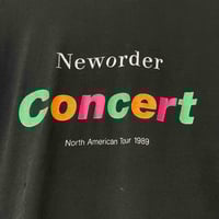 Image 2 of New Order 'Concert' USA Tour 1989 M
