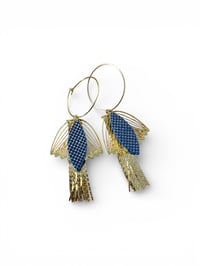 Image 4 of Boucles INDIA Bleu