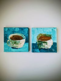 Image 2 of Rhythm of Light: Turquoise Cup Triptych