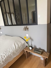 Image 7 of Table de chevet petit banc - meuble campagne