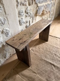 Image 9 of Table de chevet petit banc - meuble campagne