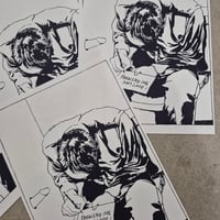 Image 3 of Pettibon "I Don't Love You Anymore" posters