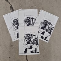 Image 1 of Pettibon "I Don't Love You Anymore" posters