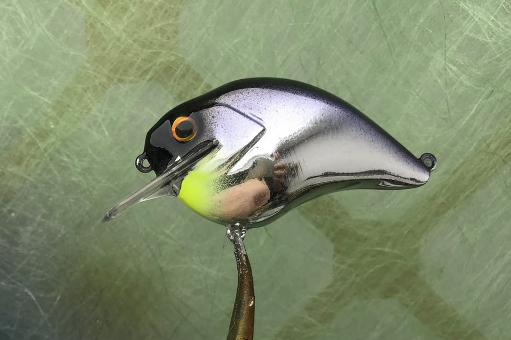 Custom Airbrushed S-CRANK 1.5 Squarebill Crankbait 