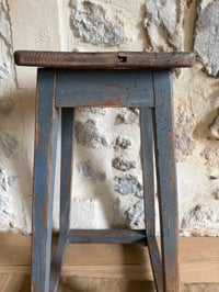 Image 7 of Tabouret de ferme - décoration vintage 