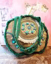 Image 1 of MANDALA ⛧° VINTAGE BAG ⛧°IBIZA ⛧° BEACH ⛧°