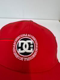 Image 4 of Vintage DC red hat S/M