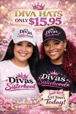 Image of DIVA SISTERHOOD HATS