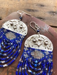 Image 3 of Boucles d’oreilles « Nuit étoilée »