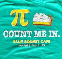 Image 1 of Island Green 2026 Pi Day T-Shirt