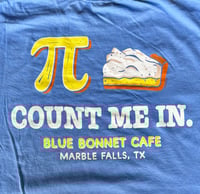 Image 1 of Mystic Blue 2026 Pi Day T-Shirt