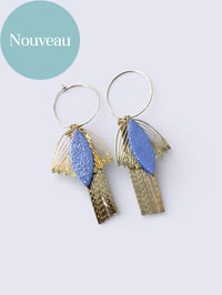 Image 1 of Boucles INDIA Lilas