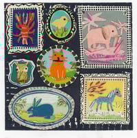 Image 1 of The Chick And The Owl..........original artwork