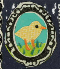 Image 2 of The Chick And The Owl..........original artwork