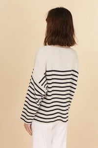 Image 2 of Stripe Cotton Knit