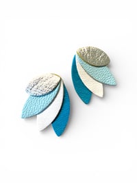 Image 3 of Boucles SALLY bleu