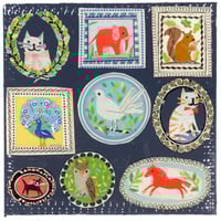 Image 1 of The Horse And The peacock.....original artwork