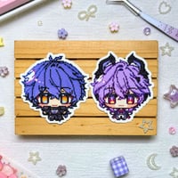Flins and Durin Tamagotchi Pixel Stickers 