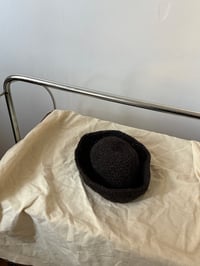 Image 2 of cloche tied hat