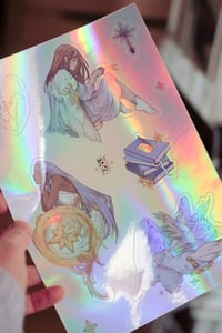 Image 1 of Planche Stickers A5 - Onirisme