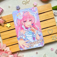 Image 1 of Cyrene Rose Foil Photocard 🎀💖