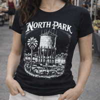 Image 1 of North Park Water Tower - San Diego Neighborhood Women's Tee