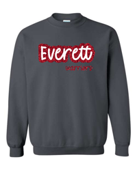 Everett Softball Crewneck Design 3