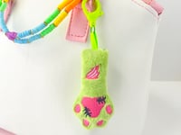 Image 2 of Zombie Cat Paw Bag Charm Keychain