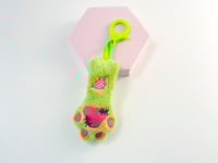 Image 3 of Zombie Cat Paw Bag Charm Keychain