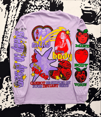 Image 2 of SLEEP TO DREAM (ORCHID LONG SLEEVE)