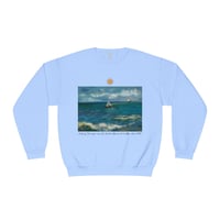 Image 1 of  Van Gogh Seascape Study Unisex Crewneck