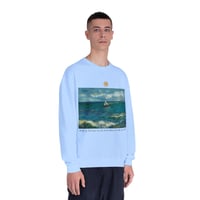 Image 3 of  Van Gogh Seascape Study Unisex Crewneck