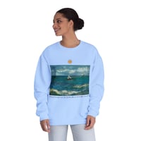 Image 4 of  Van Gogh Seascape Study Unisex Crewneck