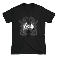 Image 1 of ABSU - THE TEMPLES OF OFFAL/RETURN OF THE ANCIENTS - 35th ANNIVERSARY T-SHIRT I (BLACK, GREY, RED)