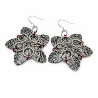 Zebra Scalesmail Earrings