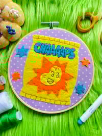 Image 6 of Fictional Food Embroidery Hoops- 6” 