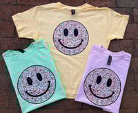 Floral Smiley Tees (Toddler + Kids + Adult)