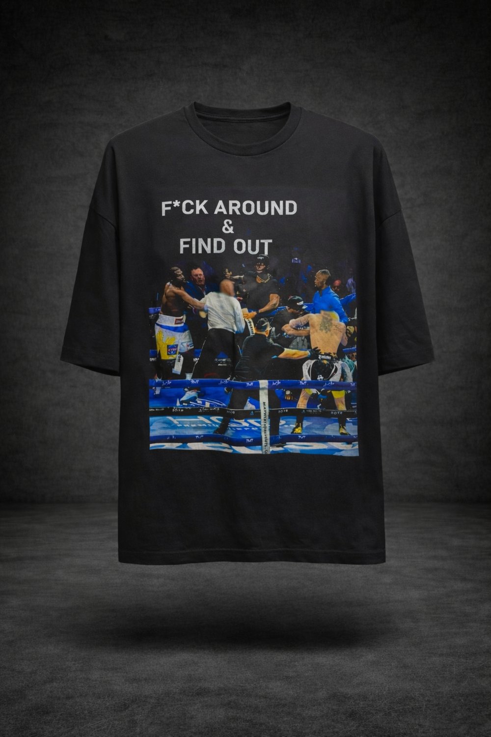 Image of F*ck around and find out original tee black
