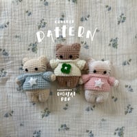 Image 1 of Chonky Cat Crochet Pattern PDF