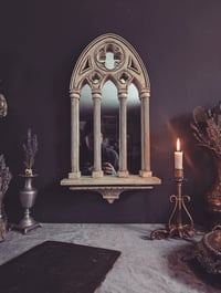 Image 2 of Gothic mirror shelf 