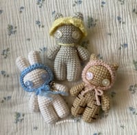 Image 4 of 3 in 1 Doll Crochet Pattern PDF (+ 6 Accessories) 