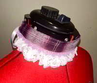 Image 12 of 4-piece pink plaid x white princess set