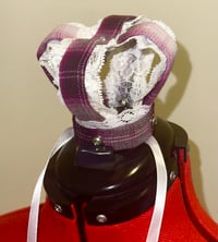 Image 15 of 4-piece pink plaid x white princess set