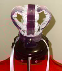 Image 16 of 4-piece pink plaid x white princess set