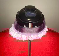 Image 11 of 4-piece pink plaid x white princess set