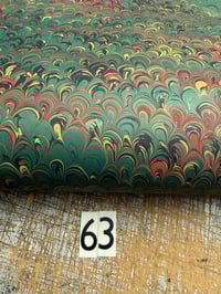 Image 4 of Marbled Paper Assorted Listing - Sheets 61-64 (to purchase individually)